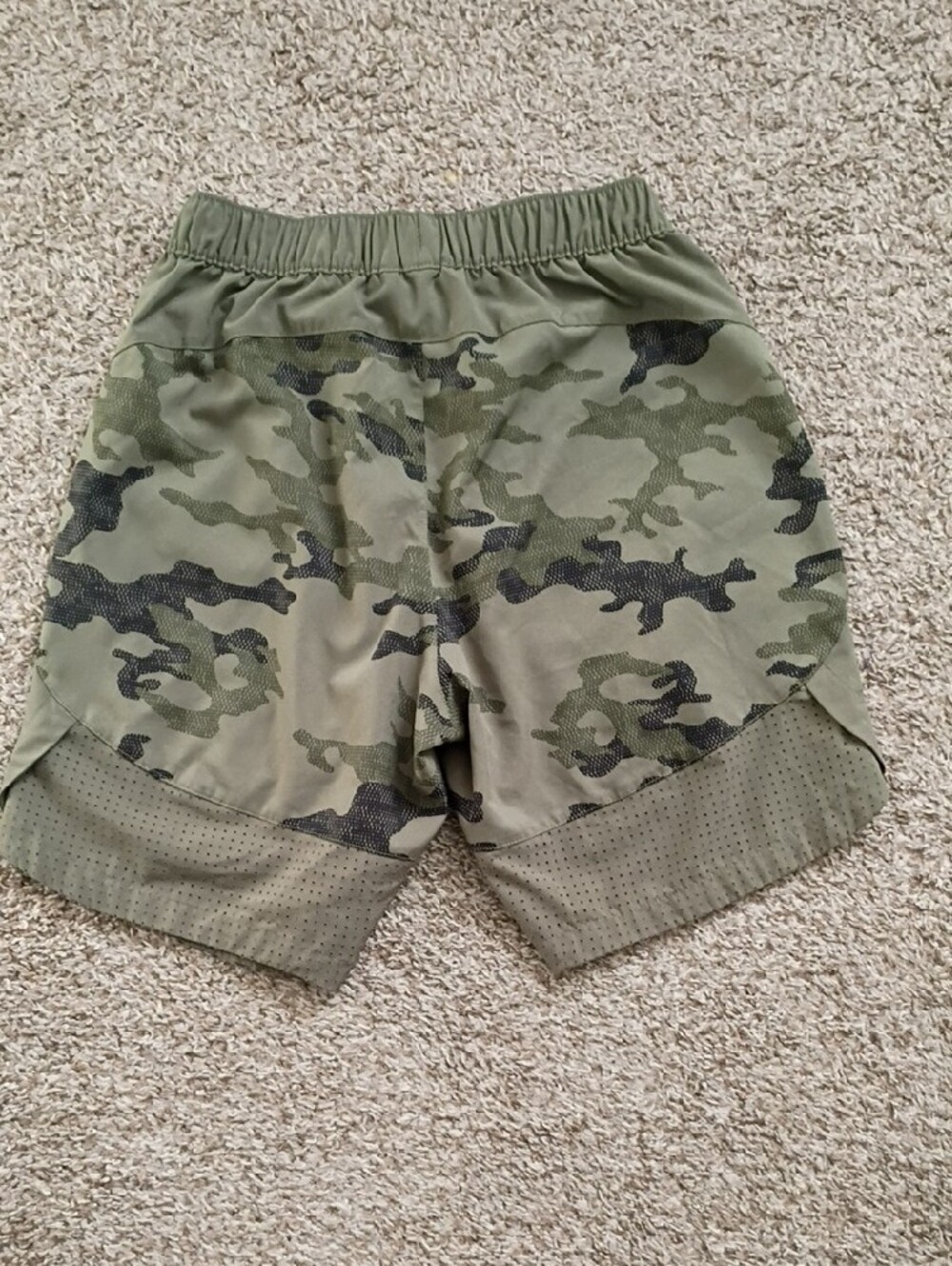 Champion Men's Olive Green Athletic Shorts - Picture 2 of 7
